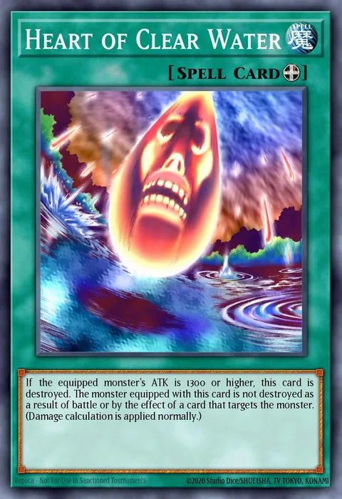 Heart of Clear Water trading card