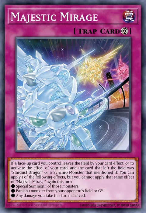 Majestic Mirage trading card