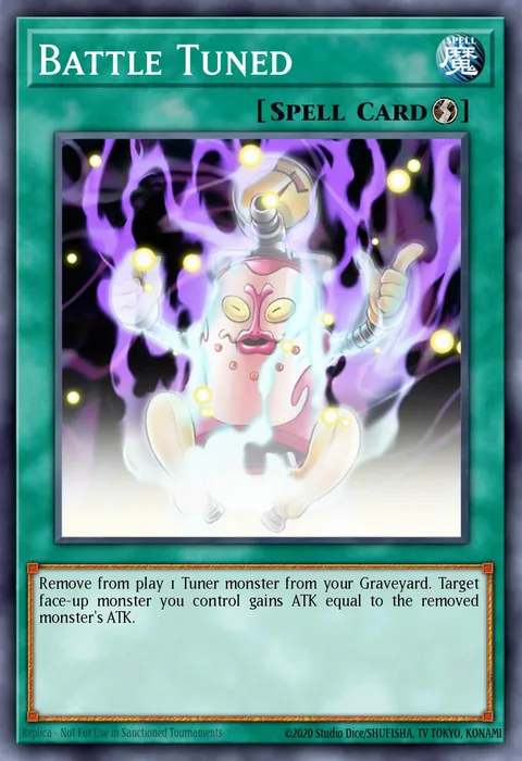Battle Tuned trading card