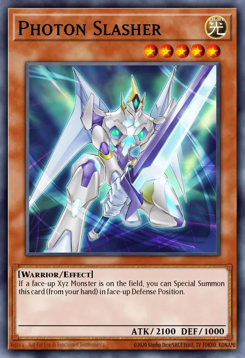 Photon Slasher trading card