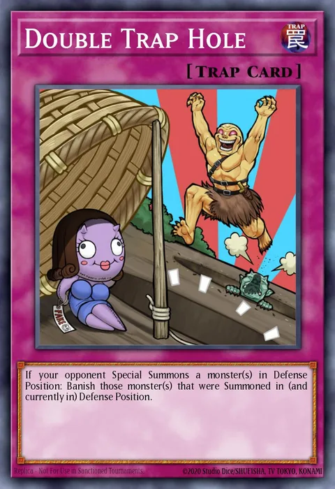 Double Trap Hole trading card