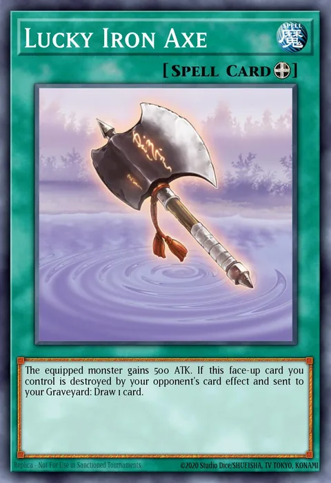 Lucky Iron Axe trading card