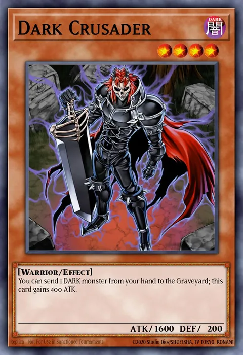 Dark Crusader trading card