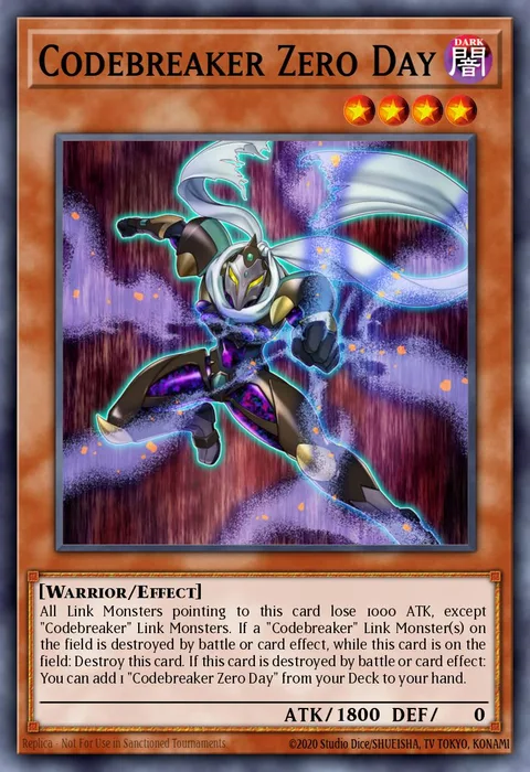 Codebreaker Zero Day trading card