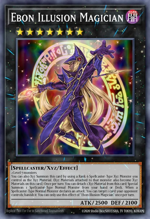 Ebon Illusion Magician trading card