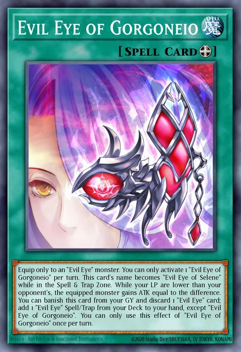 Evil Eye of Gorgoneio trading card