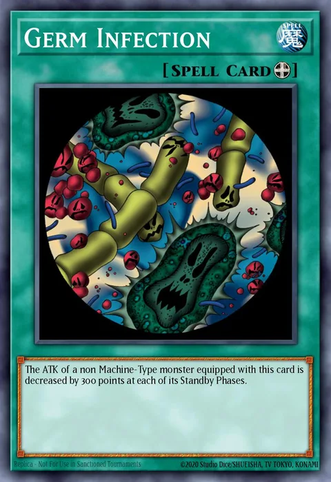 Germ Infection trading card