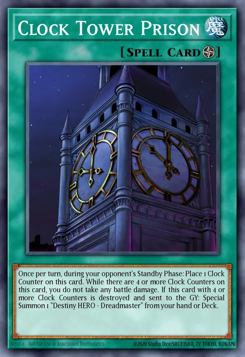 Clock Tower Prison trading card