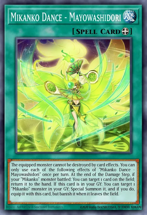 Mikanko Dance - Mayowashidori trading card