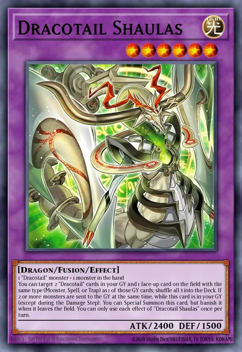 Dracotail Shaulas trading card