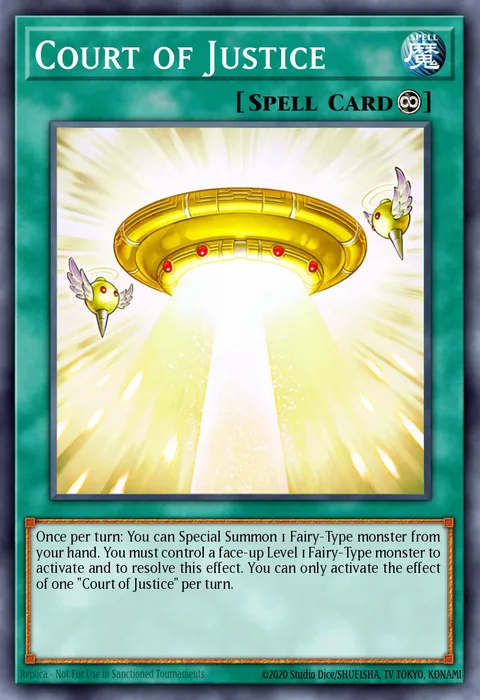 Court of Justice trading card