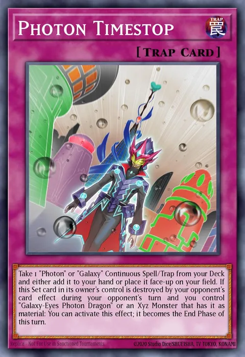 Photon Timestop trading card