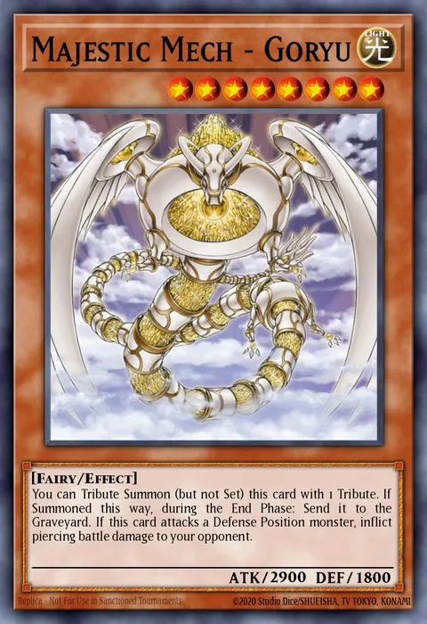 Majestic Mech - Goryu trading card