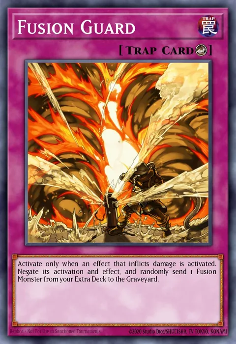 Fusion Guard trading card