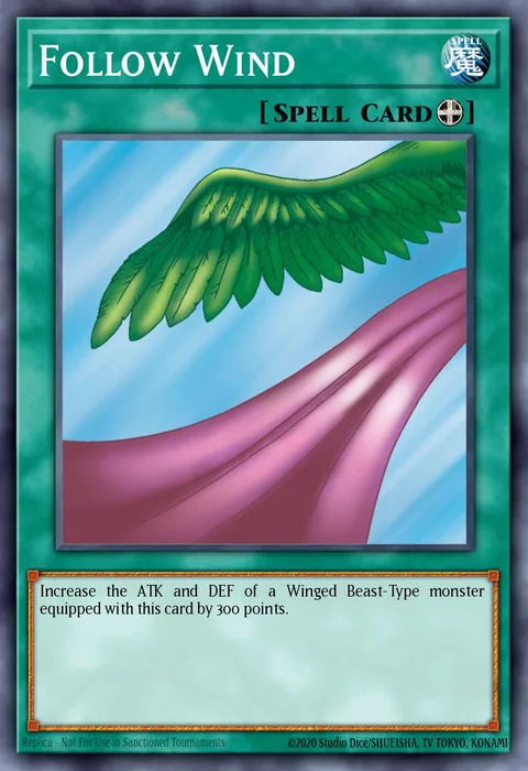 Follow Wind trading card