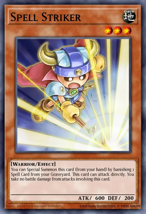 Spell Striker trading card