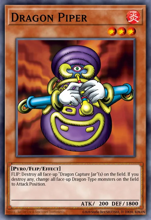 Dragon Piper trading card