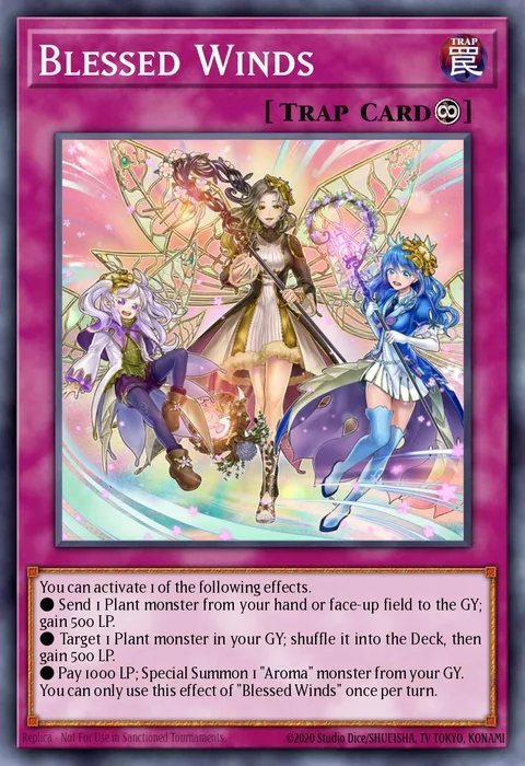 Blessed Winds trading card