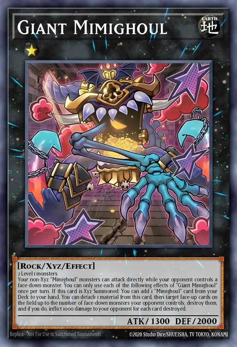 Giant Mimighoul trading card