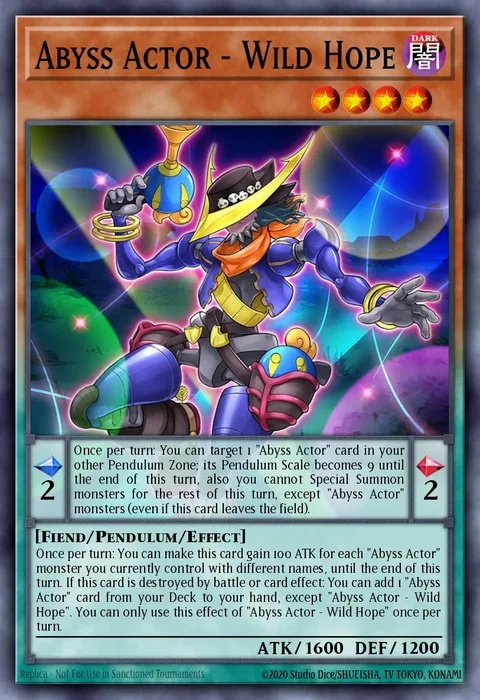 Abyss Actor - Wild Hope trading card