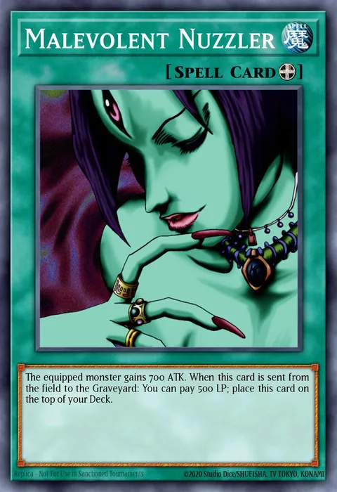 Malevolent Nuzzler trading card