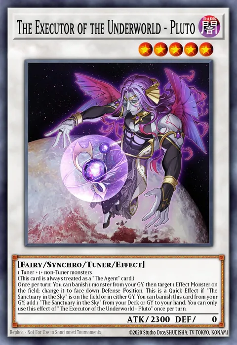 The Executor of the Underworld - Pluto trading card