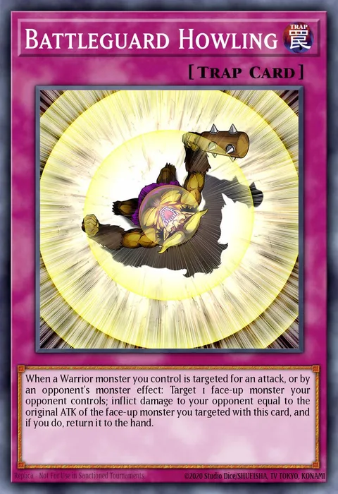 Battleguard Howling trading card