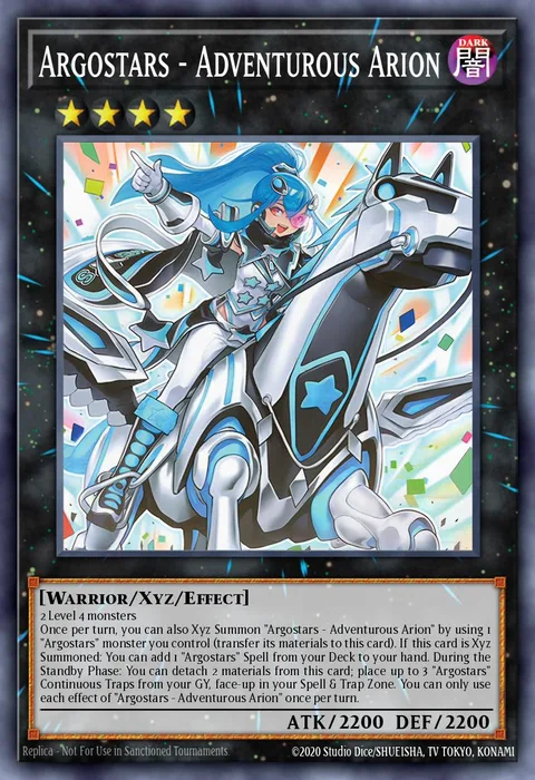 Argostars - Adventurous Arion trading card