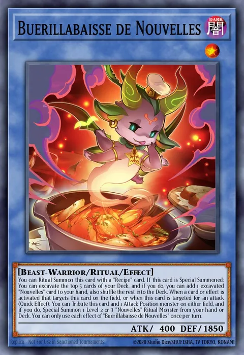 Buerillabaisse de Nouvelles trading card