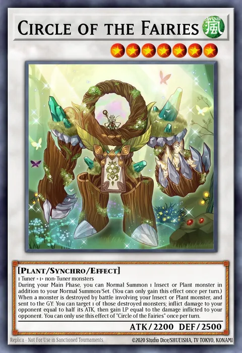 Circle of the Fairies trading card