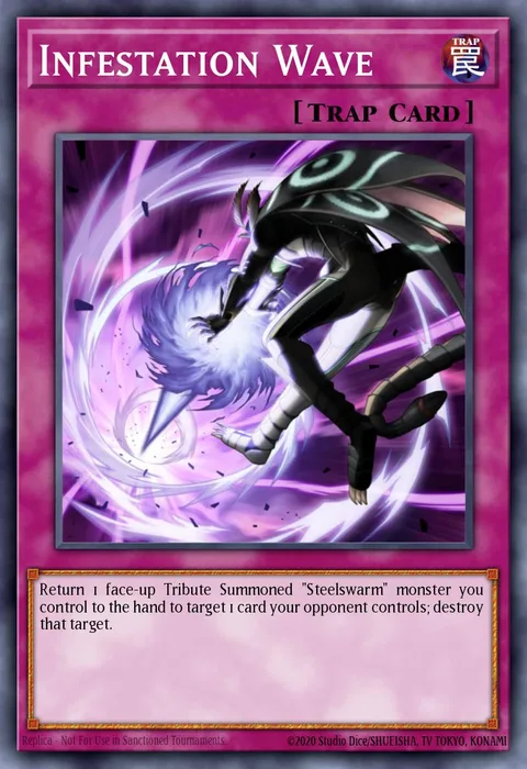 Infestation Wave trading card
