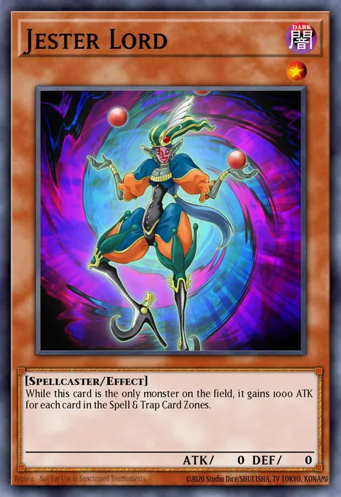 Jester Lord trading card