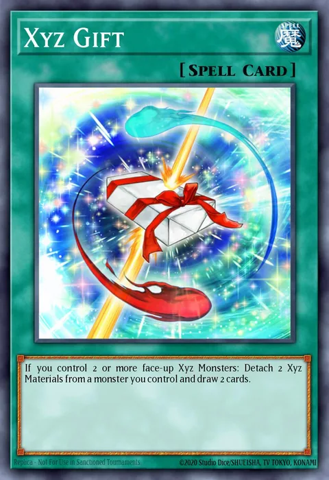 Xyz Gift trading card