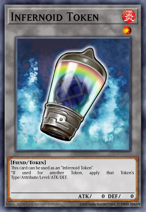 Infernoid Token trading card