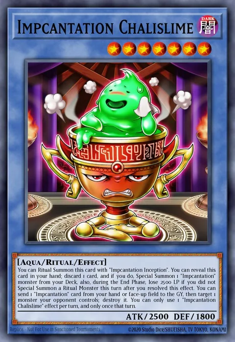 Impcantation Chalislime trading card