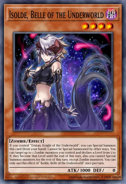 Isolde, Belle of the Underworld trading card