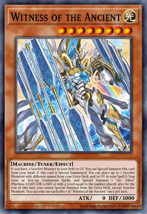 Witness of the Ancient trading card