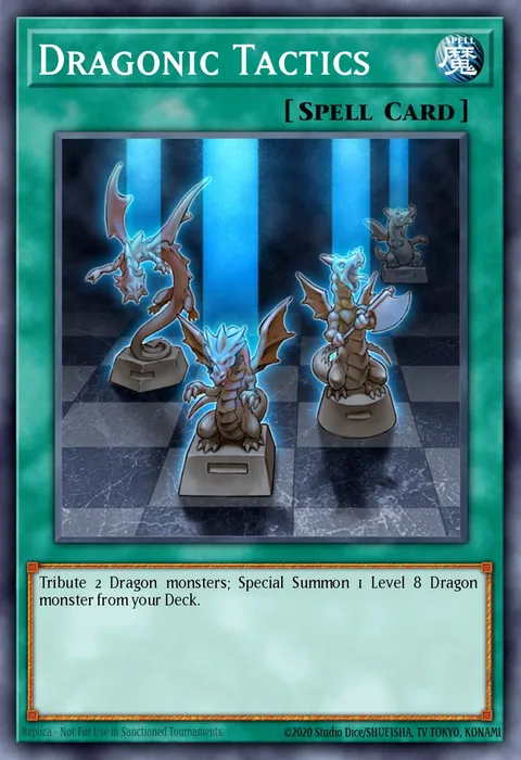 Dragonic Tactics trading card