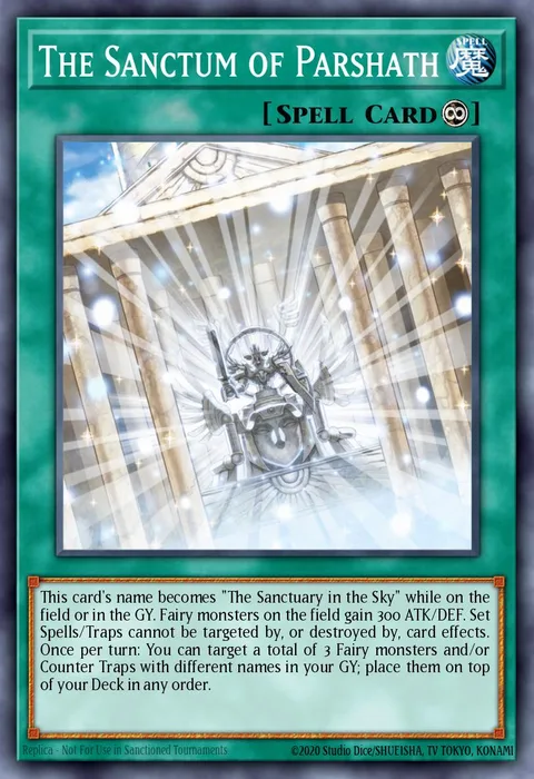 The Sanctum of Parshath trading card