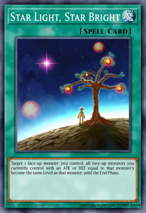 Star Light, Star Bright trading card