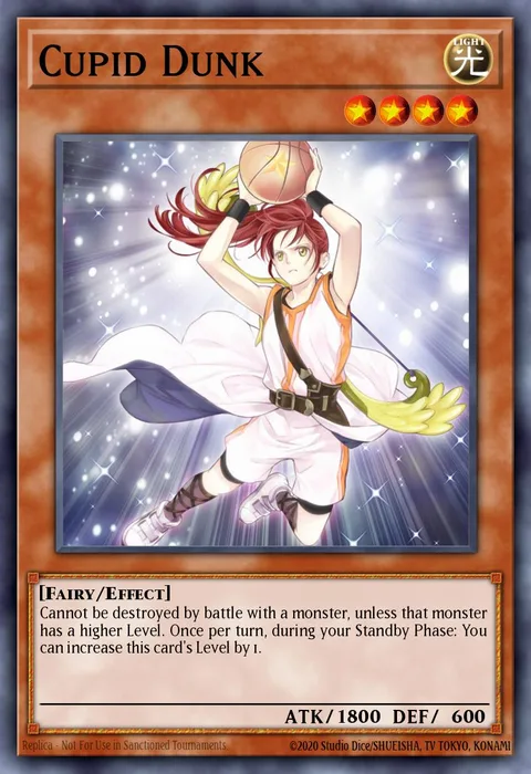 Cupid Dunk trading card