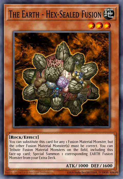 The Earth - Hex-Sealed Fusion trading card