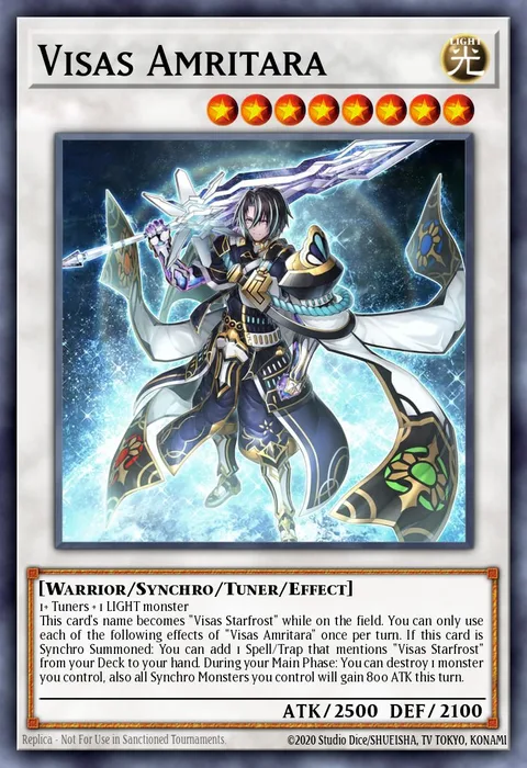 Visas Amritara trading card