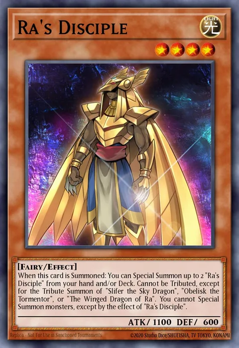 Ra's Disciple trading card