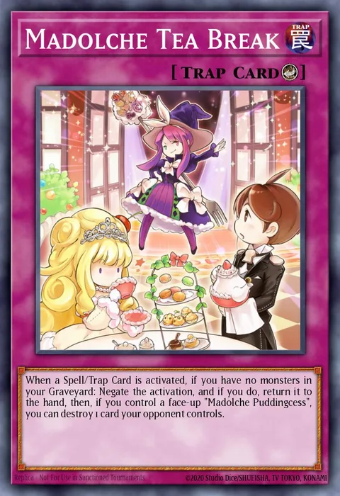 Madolche Tea Break trading card