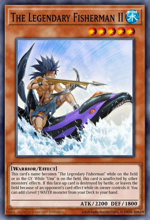 The Legendary Fisherman II trading card