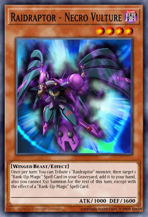Raidraptor - Necro Vulture trading card