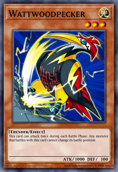Wattwoodpecker trading card