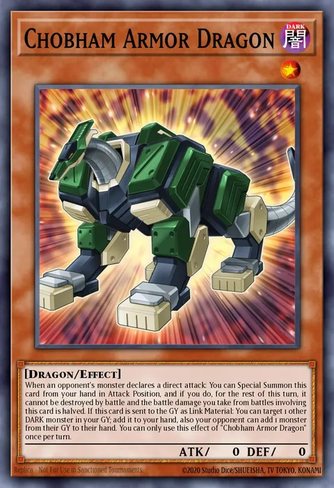 Chobham Armor Dragon trading card