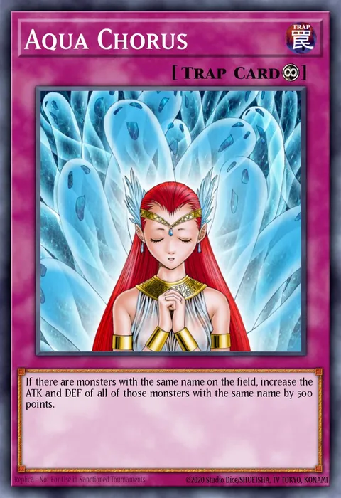 Aqua Chorus trading card